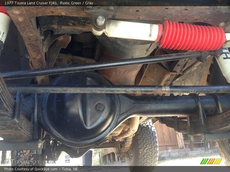 Undercarriage of 1977 Land Cruiser FJ40