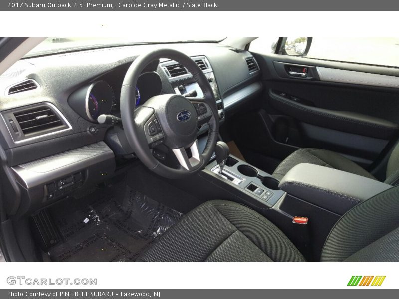 Carbide Gray Metallic / Slate Black 2017 Subaru Outback 2.5i Premium