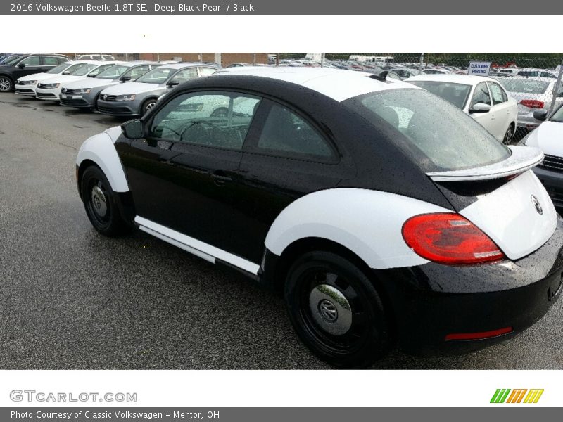 Deep Black Pearl / Black 2016 Volkswagen Beetle 1.8T SE