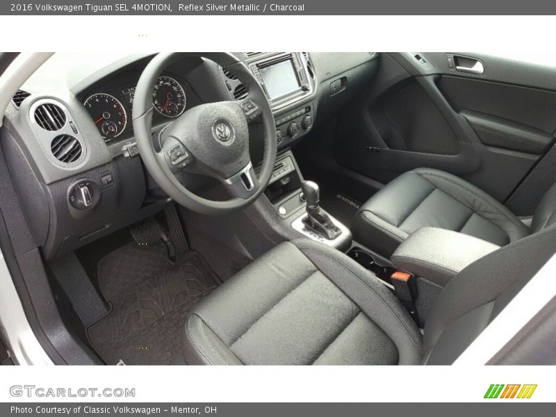 Reflex Silver Metallic / Charcoal 2016 Volkswagen Tiguan SEL 4MOTION