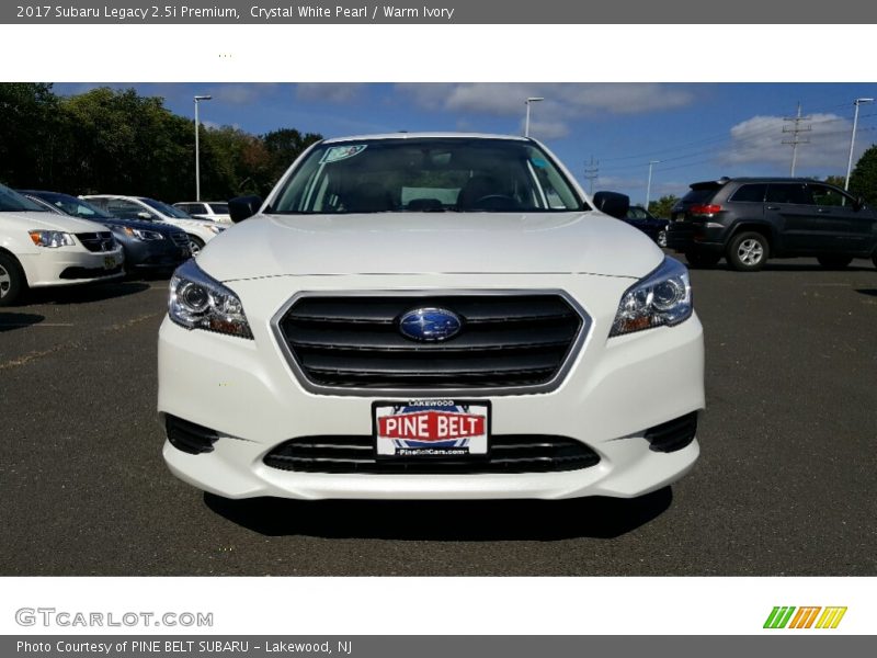 Crystal White Pearl / Warm Ivory 2017 Subaru Legacy 2.5i Premium