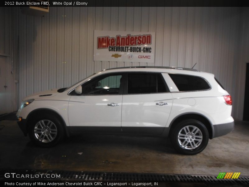 White Opal / Ebony 2012 Buick Enclave FWD