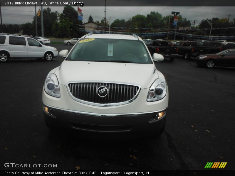 White Opal / Ebony 2012 Buick Enclave FWD