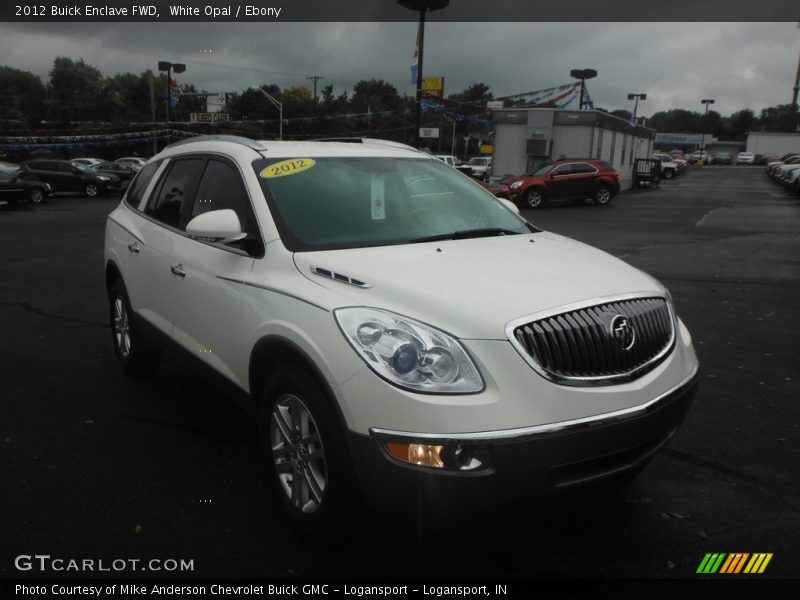 White Opal / Ebony 2012 Buick Enclave FWD