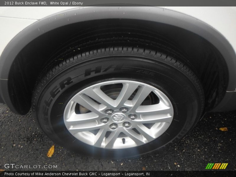 White Opal / Ebony 2012 Buick Enclave FWD