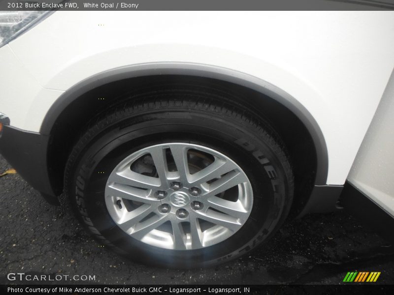 White Opal / Ebony 2012 Buick Enclave FWD