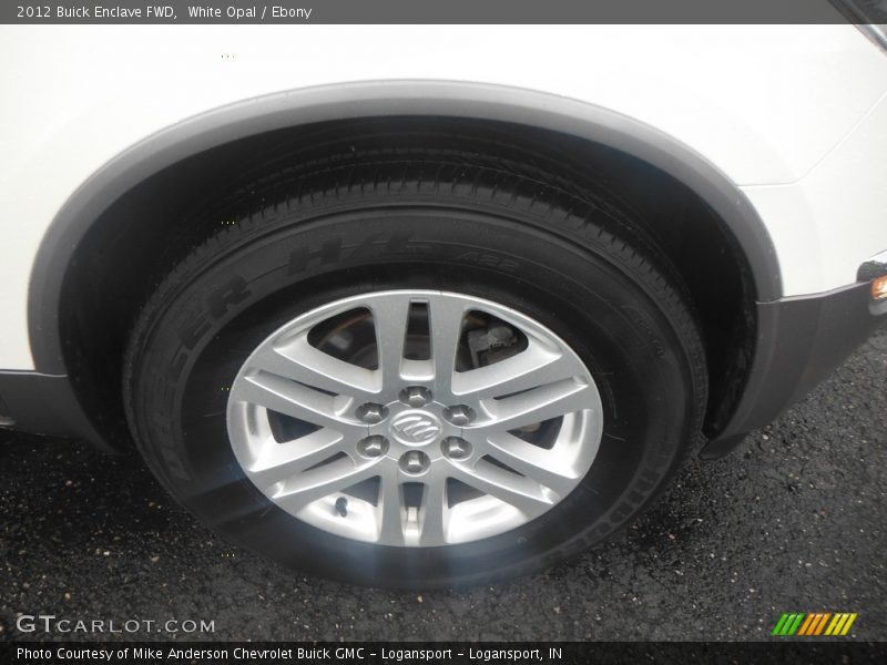 White Opal / Ebony 2012 Buick Enclave FWD