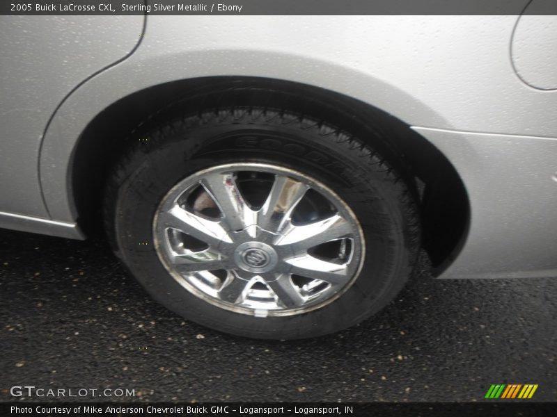 Sterling Silver Metallic / Ebony 2005 Buick LaCrosse CXL