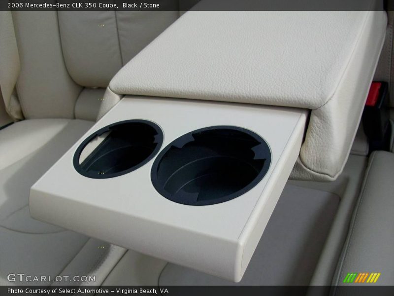 Black / Stone 2006 Mercedes-Benz CLK 350 Coupe