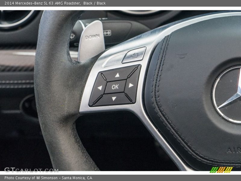 Controls of 2014 SL 63 AMG Roadster