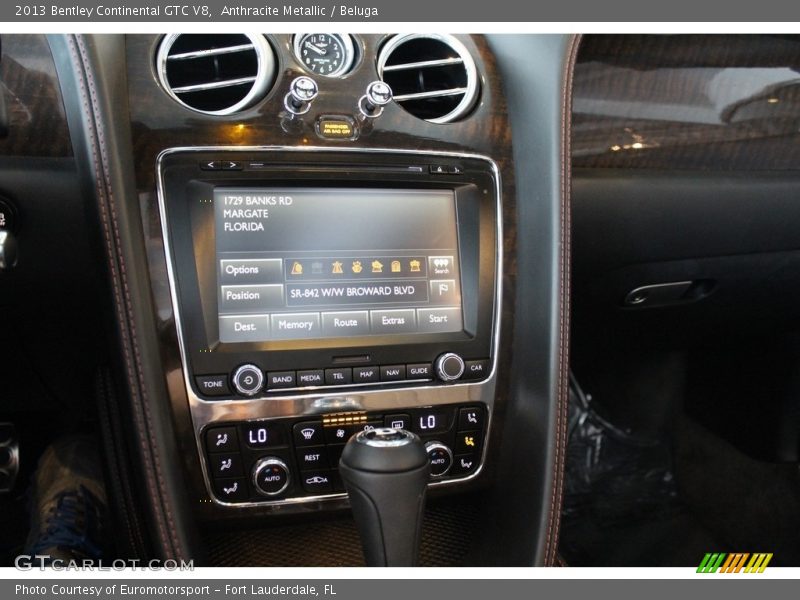 Controls of 2013 Continental GTC V8 