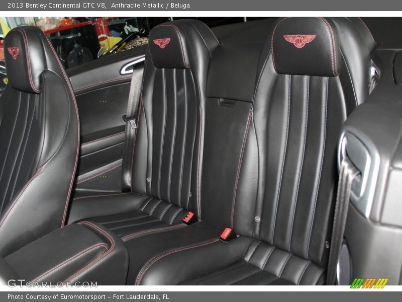 Rear Seat of 2013 Continental GTC V8 