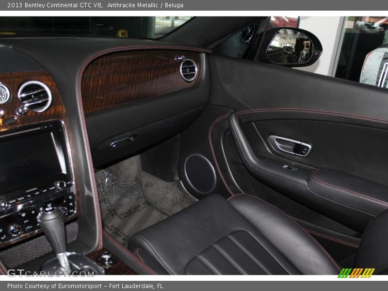 Anthracite Metallic / Beluga 2013 Bentley Continental GTC V8