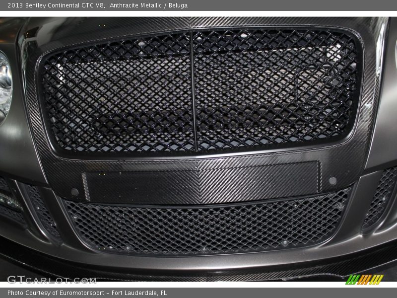 Anthracite Metallic / Beluga 2013 Bentley Continental GTC V8