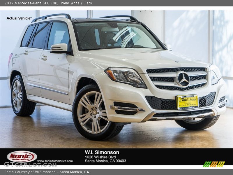 Polar White / Black 2017 Mercedes-Benz GLC 300