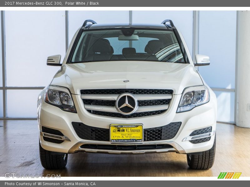 Polar White / Black 2017 Mercedes-Benz GLC 300