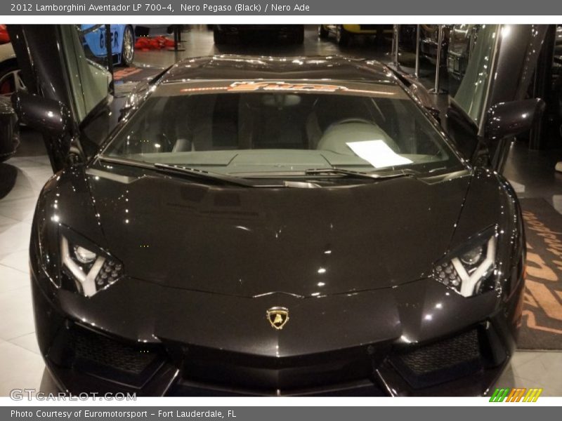 Nero Pegaso (Black) / Nero Ade 2012 Lamborghini Aventador LP 700-4