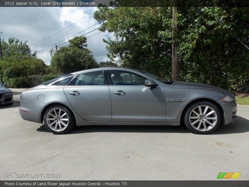 Lunar Grey Metallic / Dove/Jet 2012 Jaguar XJ XJ