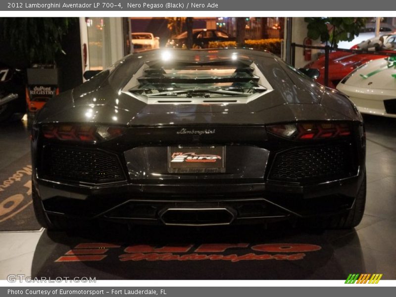 Nero Pegaso (Black) / Nero Ade 2012 Lamborghini Aventador LP 700-4