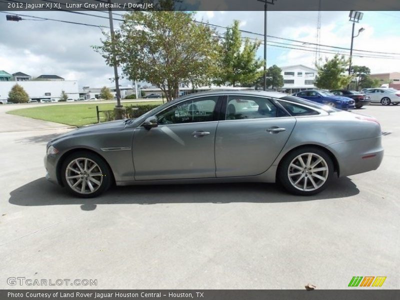 Lunar Grey Metallic / Dove/Jet 2012 Jaguar XJ XJ