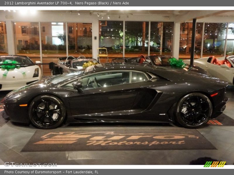 Nero Pegaso (Black) / Nero Ade 2012 Lamborghini Aventador LP 700-4