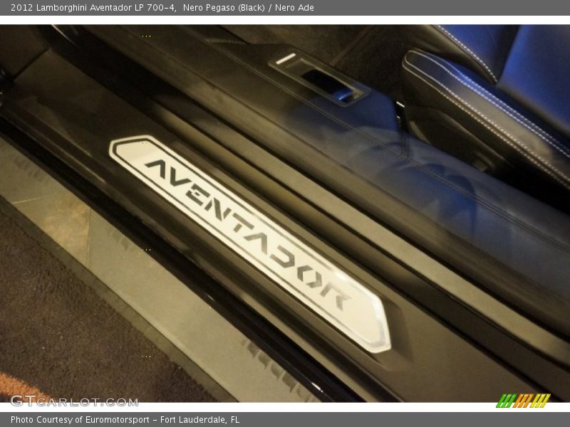 Nero Pegaso (Black) / Nero Ade 2012 Lamborghini Aventador LP 700-4