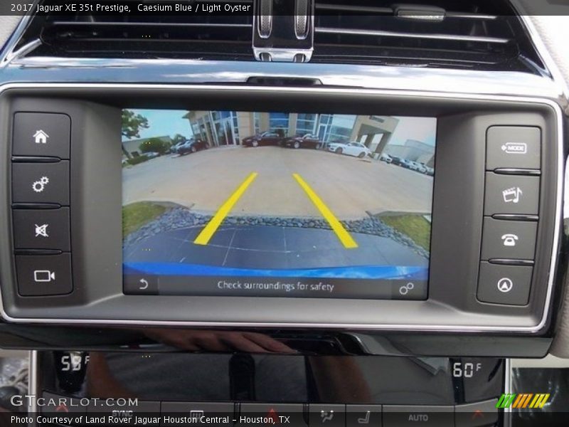 Controls of 2017 XE 35t Prestige