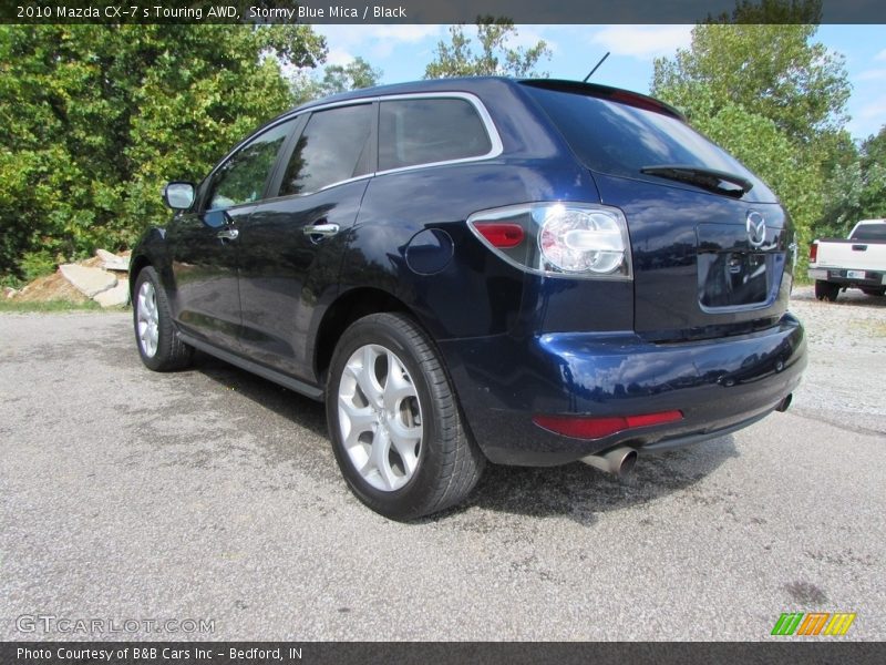 Stormy Blue Mica / Black 2010 Mazda CX-7 s Touring AWD