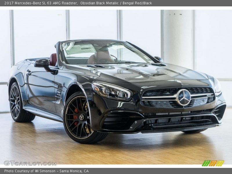 Front 3/4 View of 2017 SL 63 AMG Roadster