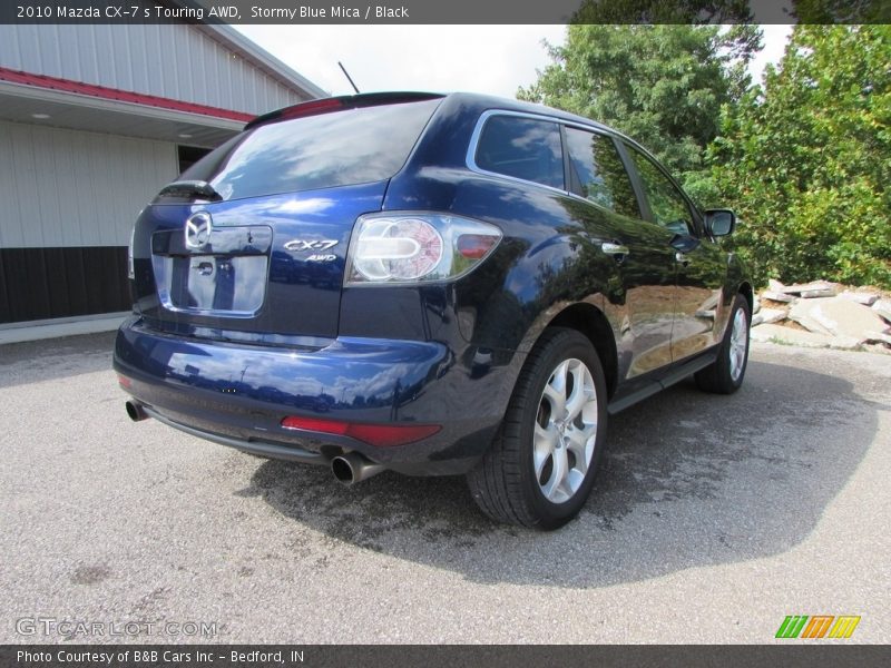 Stormy Blue Mica / Black 2010 Mazda CX-7 s Touring AWD