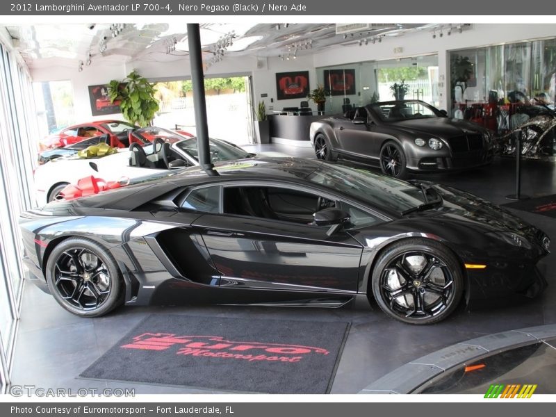 Nero Pegaso (Black) / Nero Ade 2012 Lamborghini Aventador LP 700-4