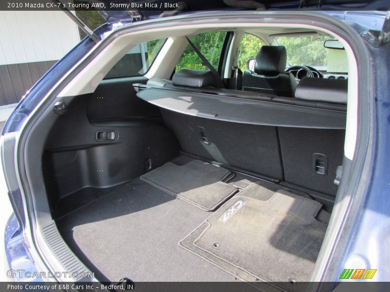 Stormy Blue Mica / Black 2010 Mazda CX-7 s Touring AWD