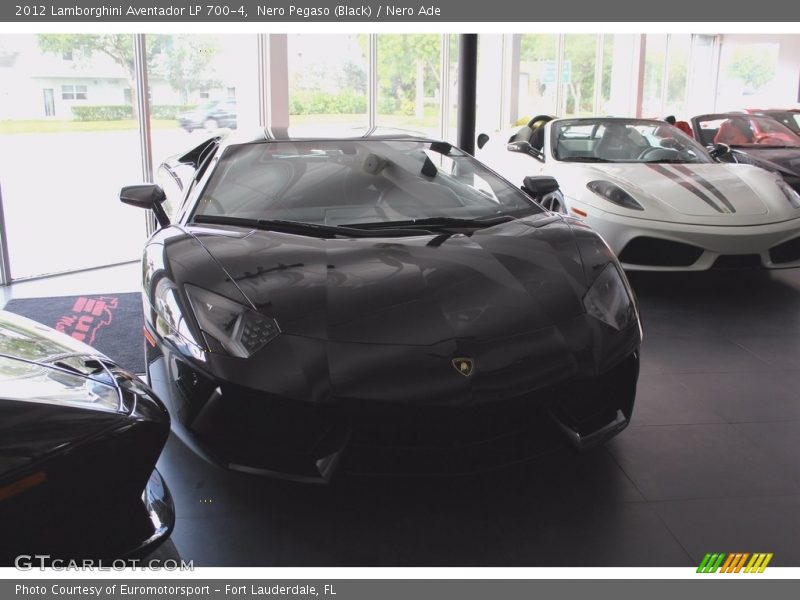 Nero Pegaso (Black) / Nero Ade 2012 Lamborghini Aventador LP 700-4