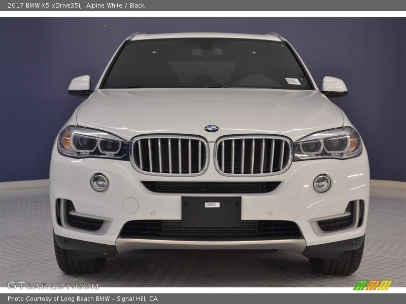 Alpine White / Black 2017 BMW X5 xDrive35i
