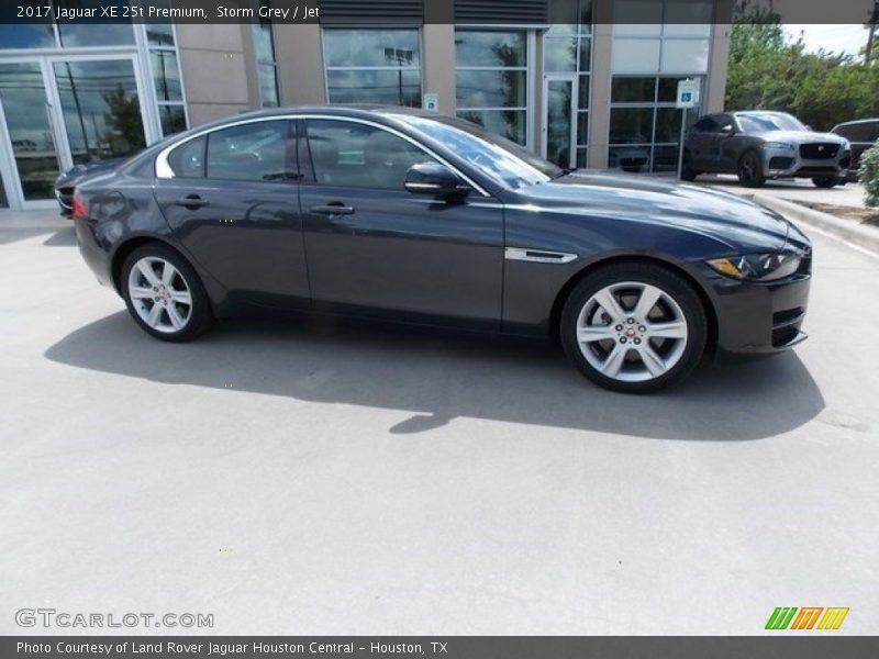 Storm Grey / Jet 2017 Jaguar XE 25t Premium