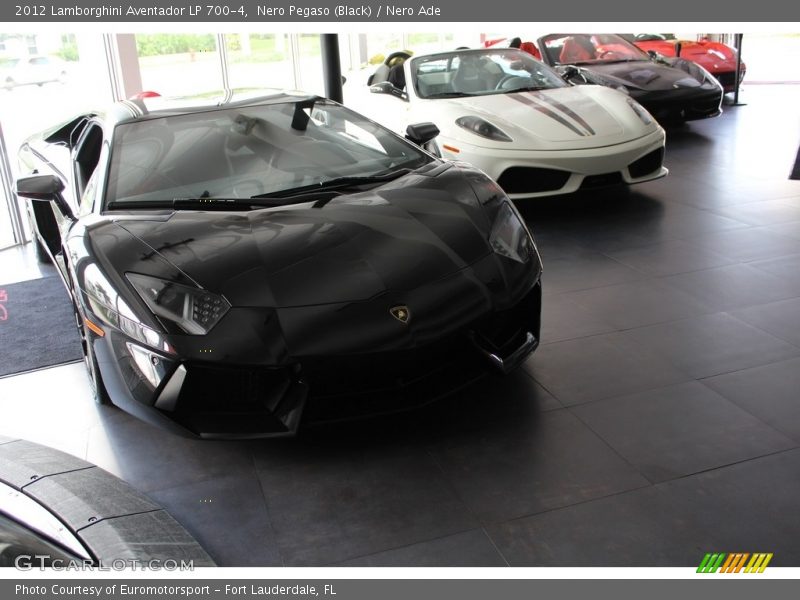 Nero Pegaso (Black) / Nero Ade 2012 Lamborghini Aventador LP 700-4