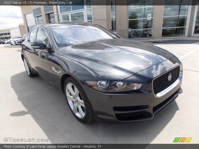 Storm Grey / Jet 2017 Jaguar XE 25t Premium