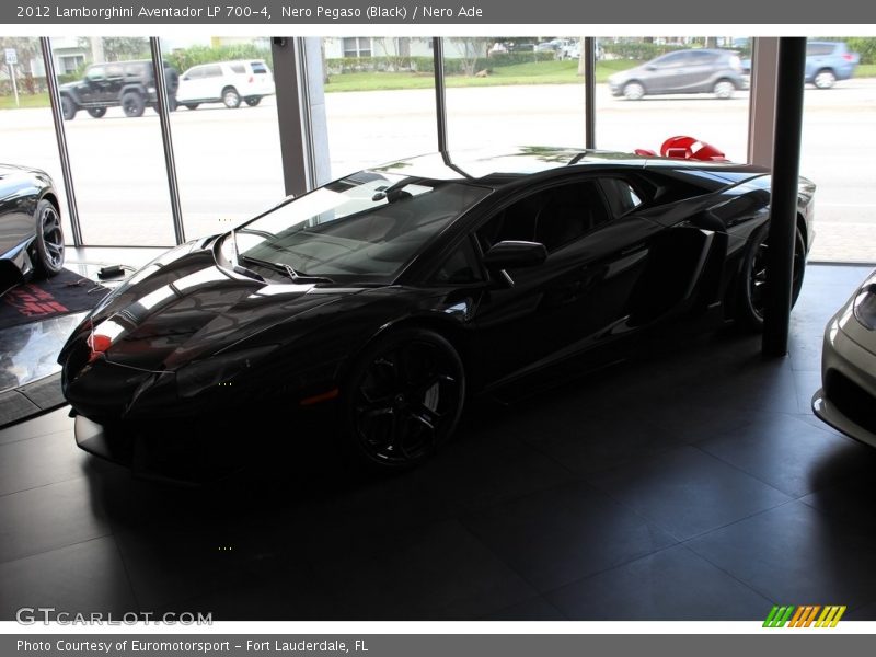 Nero Pegaso (Black) / Nero Ade 2012 Lamborghini Aventador LP 700-4