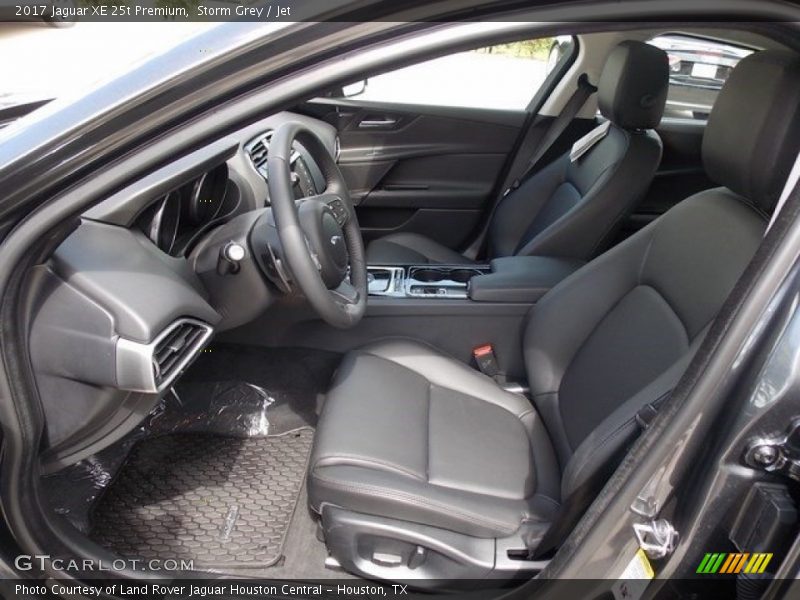 Storm Grey / Jet 2017 Jaguar XE 25t Premium