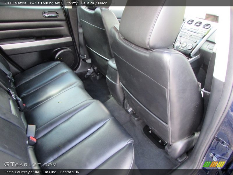 Stormy Blue Mica / Black 2010 Mazda CX-7 s Touring AWD