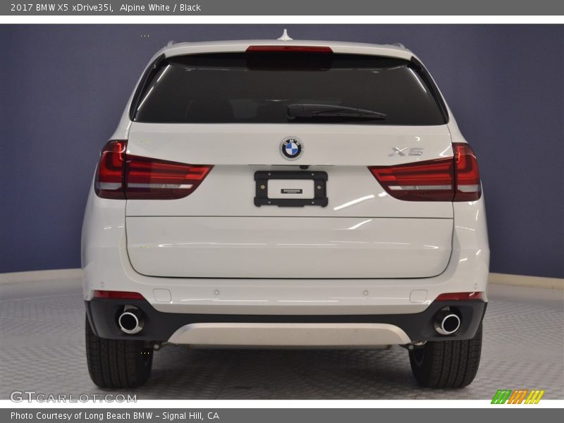 Alpine White / Black 2017 BMW X5 xDrive35i