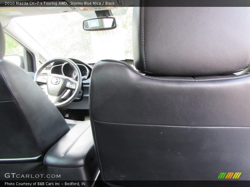 Stormy Blue Mica / Black 2010 Mazda CX-7 s Touring AWD