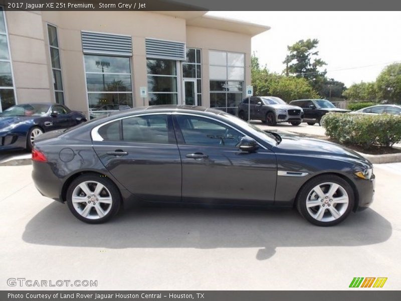 Storm Grey / Jet 2017 Jaguar XE 25t Premium