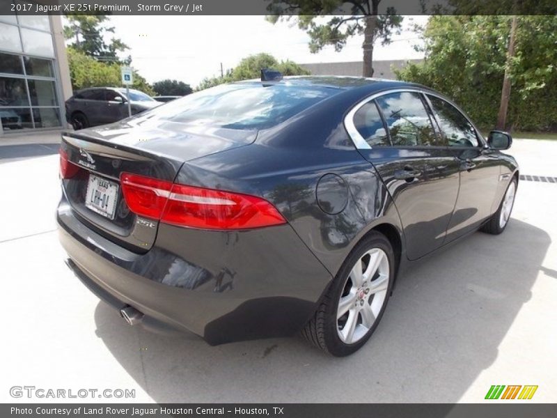 Storm Grey / Jet 2017 Jaguar XE 25t Premium