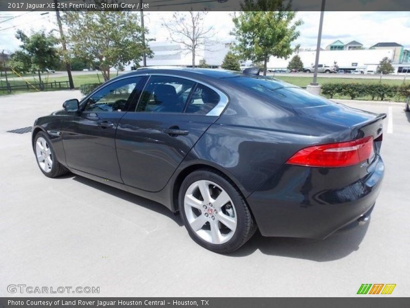 Storm Grey / Jet 2017 Jaguar XE 25t Premium