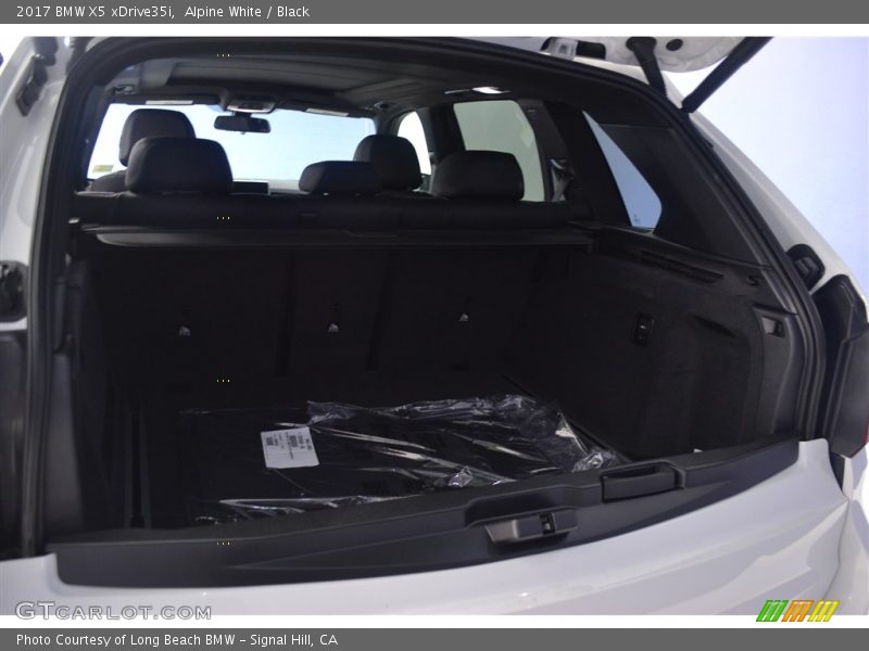 Alpine White / Black 2017 BMW X5 xDrive35i
