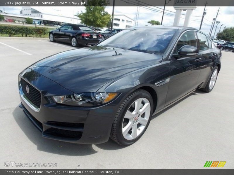 Storm Grey / Jet 2017 Jaguar XE 25t Premium