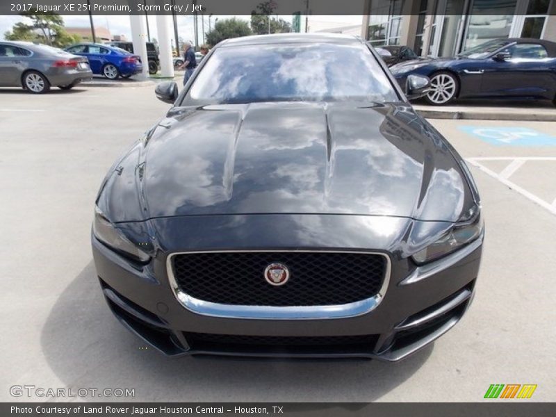 Storm Grey / Jet 2017 Jaguar XE 25t Premium