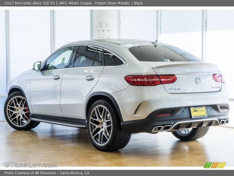 Iridium Silver Metallic / Black 2017 Mercedes-Benz GLE 63 S AMG 4Matic Coupe