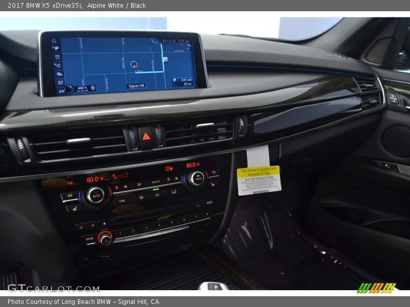 Alpine White / Black 2017 BMW X5 xDrive35i